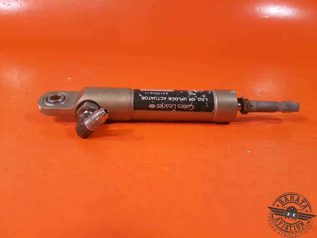 BOMBARDIER LANDING GEAR UPLOCK ACTUATOR  OPERATING PRESSURE 1500 PSIG P/N: 2417016-1