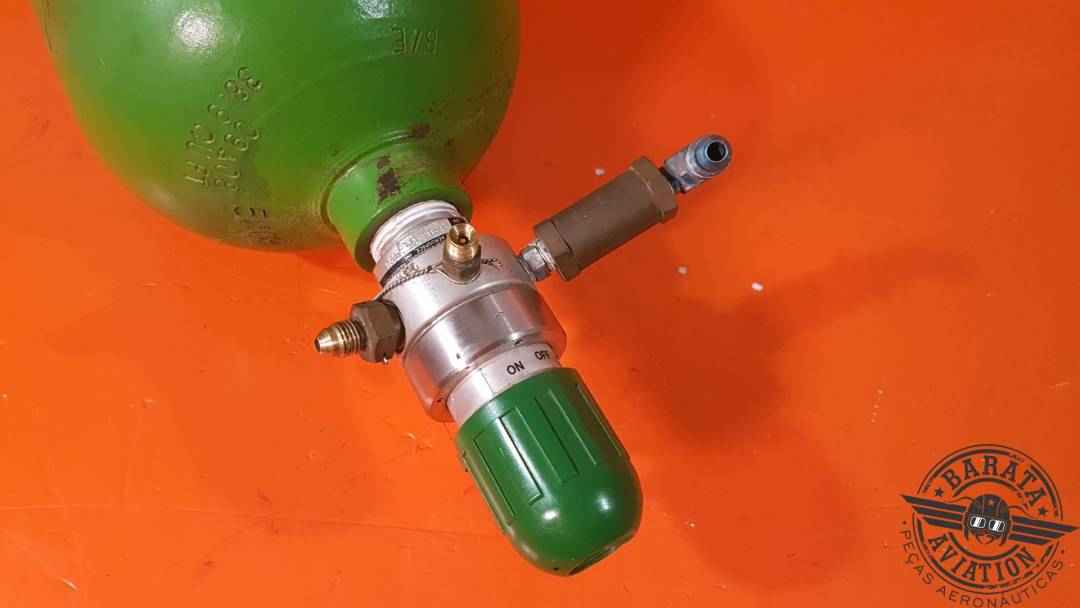 B/E AEROSPACE OXYGEN CYLINDER ASSEMBLY  P/N 176182-02