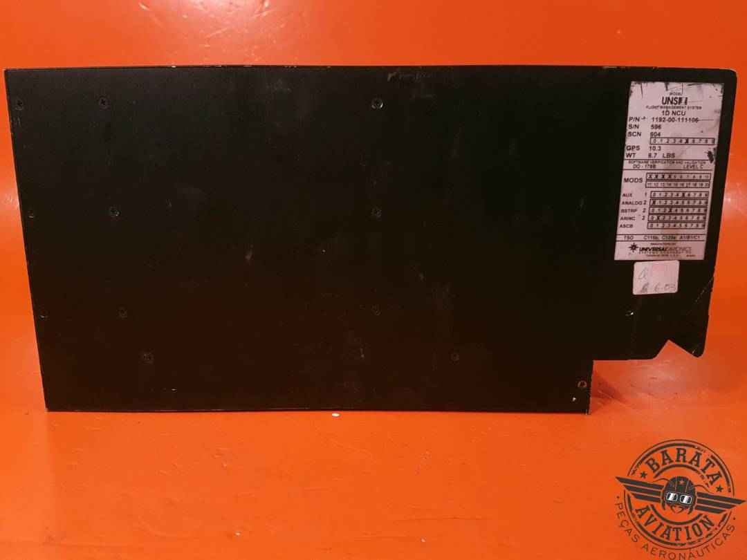 UNIVERSAL AVIONICS UNS-1D FMS FLIGHT MANAGEMENT SYSTEM P/N: 1192-00-111106