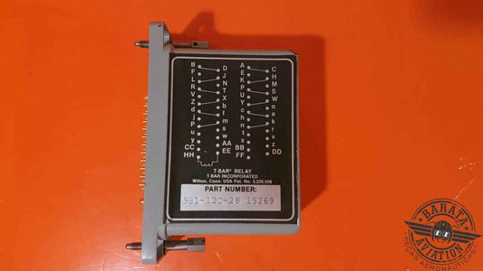 T-BAR/ LEARJET RELAY  P/N: 981-12C-28