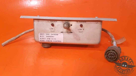 BOMBARDIER FREON RELAY BOX ASSY  INCLUDED: CONNECTORS AND WIRES P/N: 5418598-6