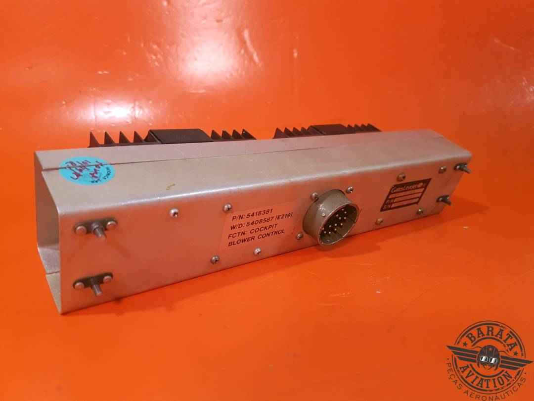  5418381-11  BOMBARDIER BLOWER CONTROL BOX ASSY COCKPIT