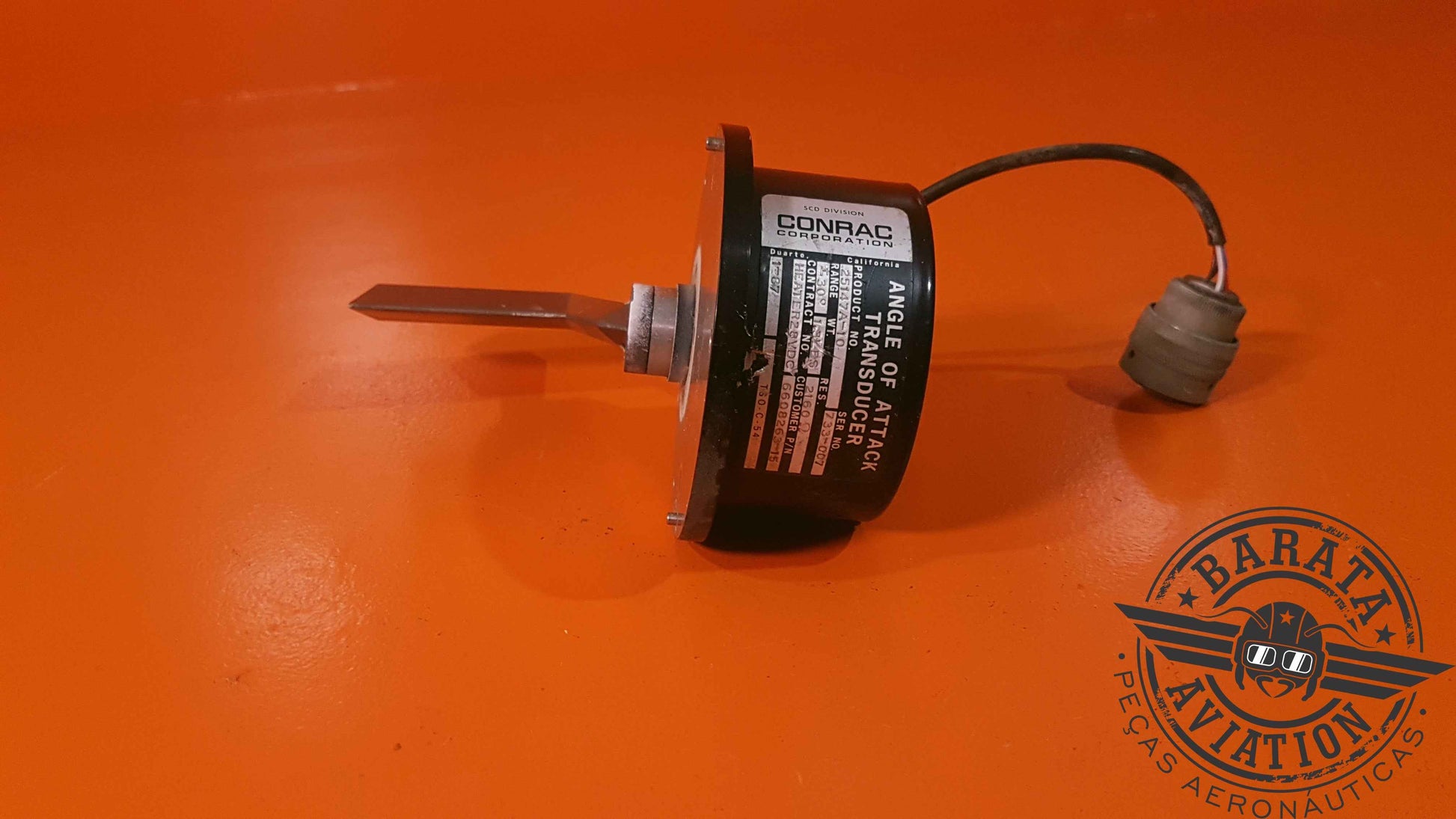 6608263-15 LearJet Angle of Attack Transducer