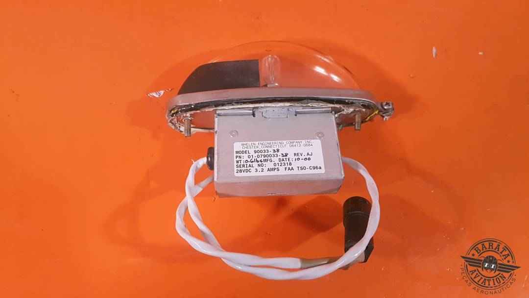 01-0790033-38 Whelen Anti Collision Light Assembly - 28 vdc 