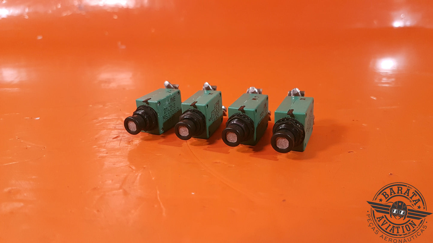 Klixon Kit with 4 Circuit Breakers