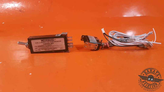 213699 Woodward Type II Propeller Synchronizer Control Box Assy