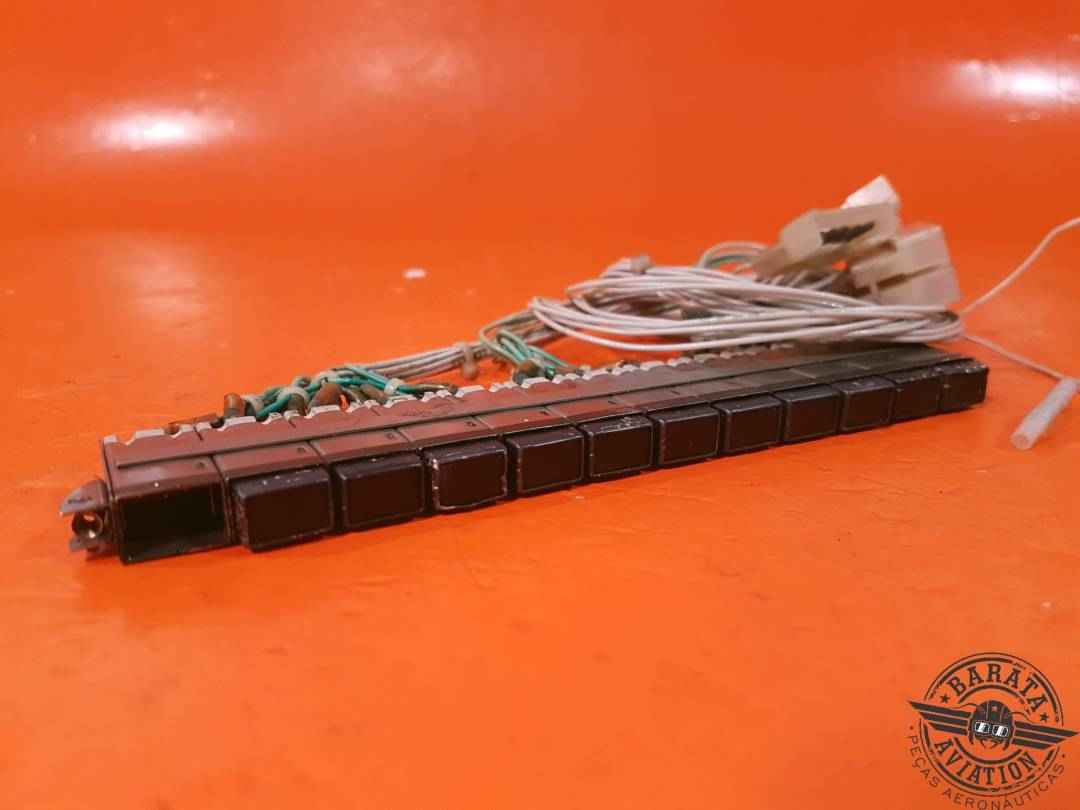 354-654-0421 Korry King Indicator Light Assy- Missing One Button 