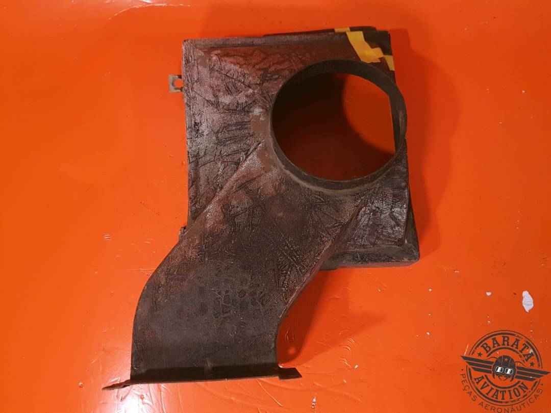 102-910023-11 BEECH DUCT ASSY  ALTERNATE AIR - SOME CRACKS, NEEDS REPAIR 