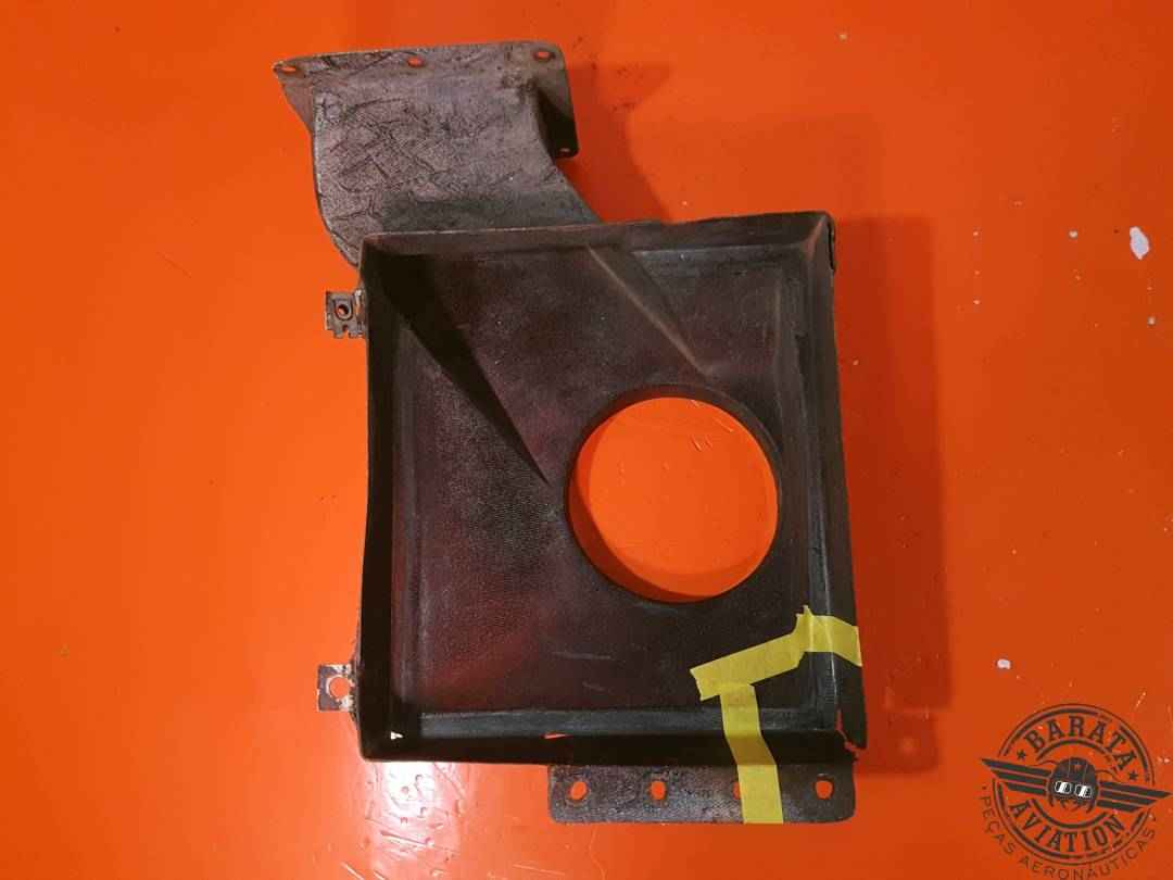 102-910023-11 BEECH DUCT ASSY  ALTERNATE AIR - SOME CRACKS, NEEDS REPAIR 