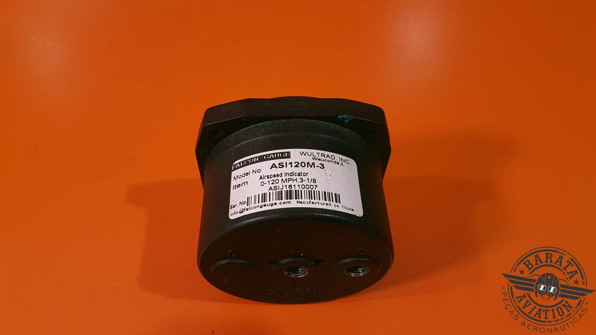 ASI120M-3 Falcon Airspeed Indicator - Experimental