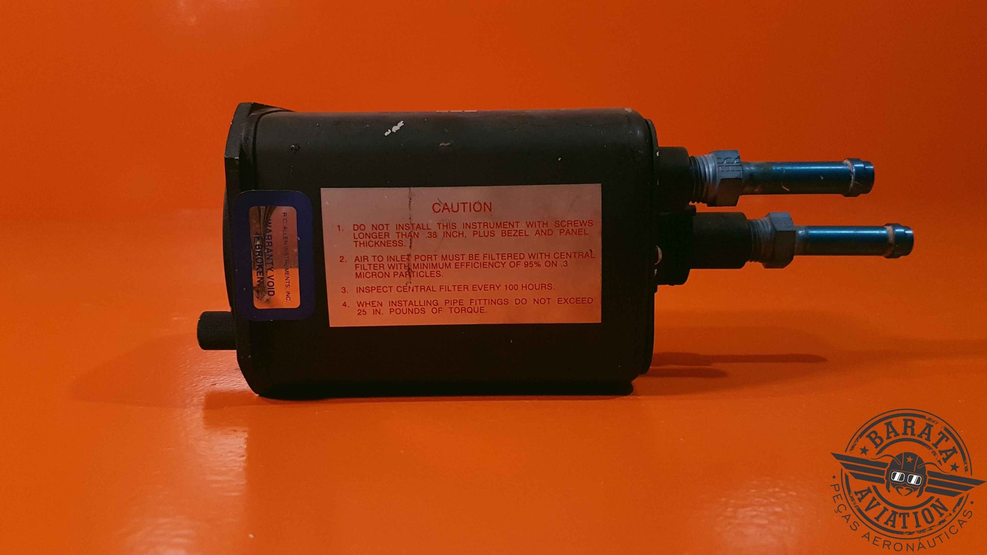 102-0041-04 Allen Gyro Horizon Attitude Indicator - Experimental