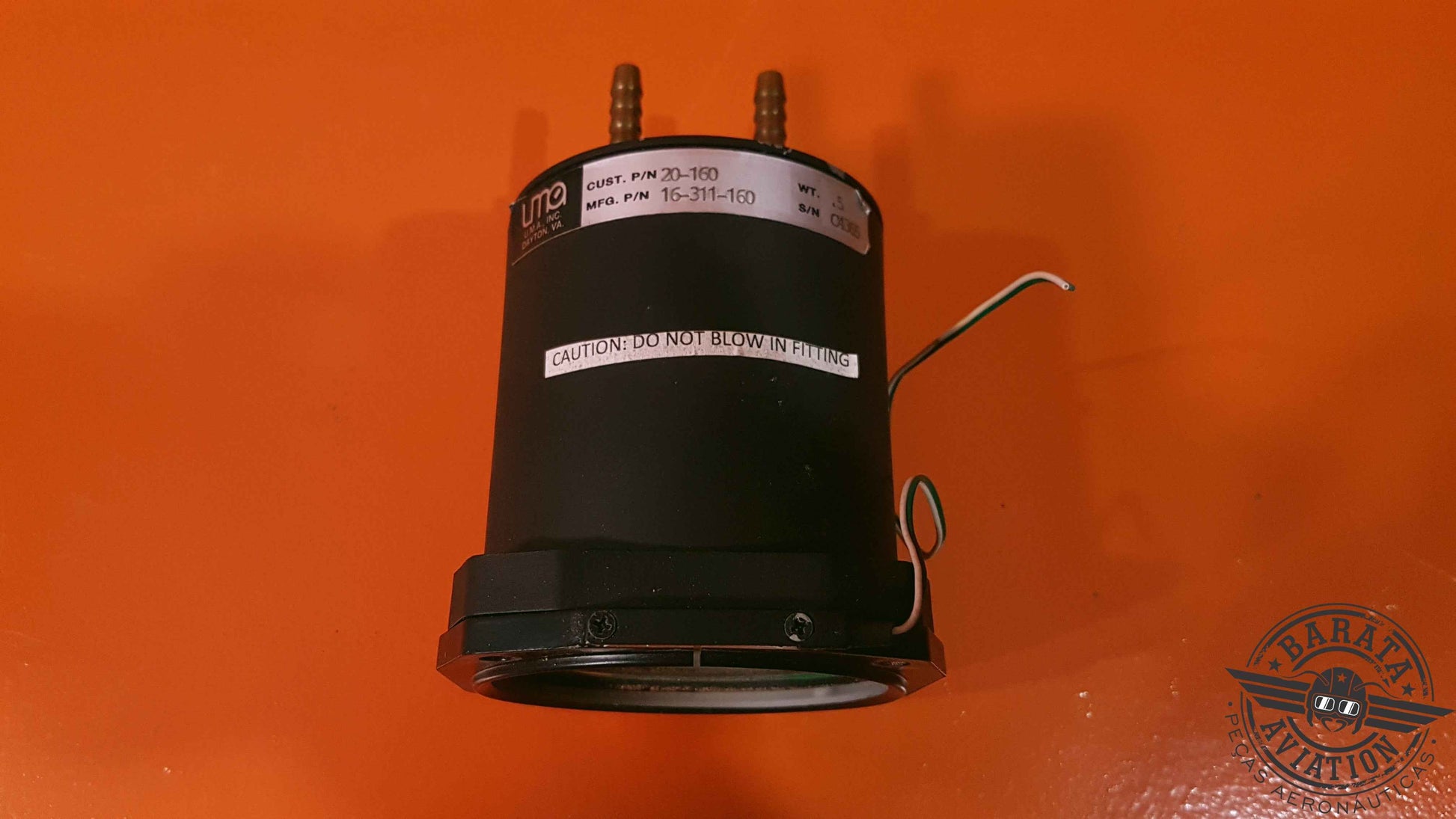 16-311-160  U.M.A Airspeed Indicator - Experimental