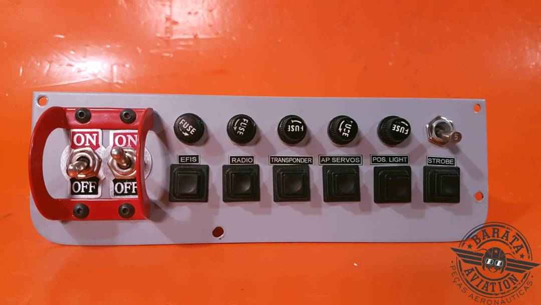 EXPERIMENTAL PANEL OF CIRCUIT BREAKERS P/N: 10-F112-P1M1-3A