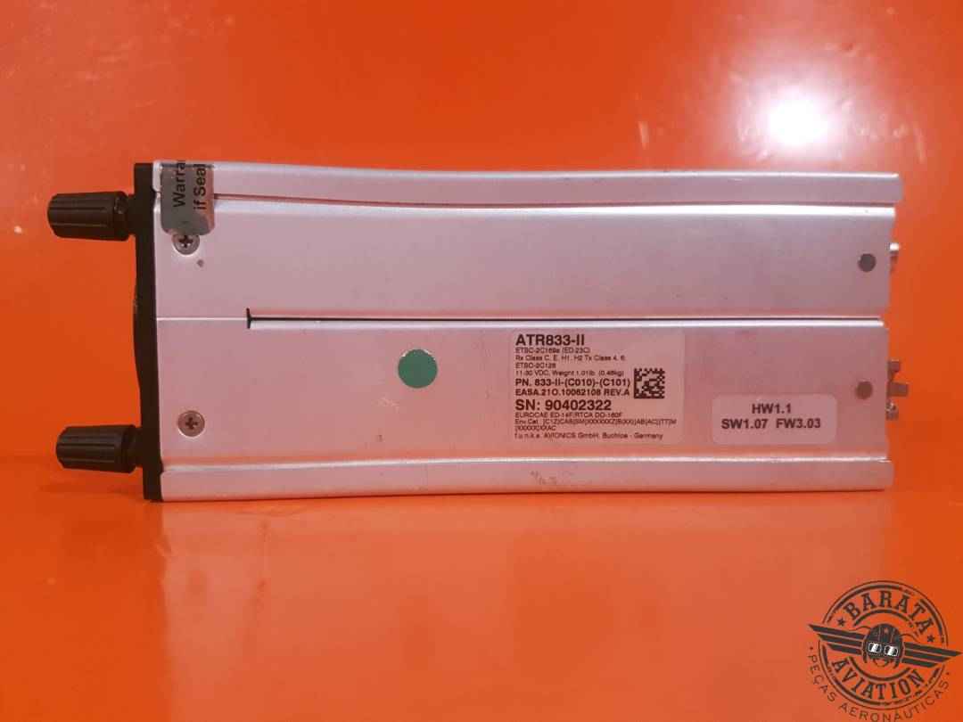 ATR833-II  FUNKE ATR833-II VHF COM RADIO  11/30 VDC ( EXPERIMENTAL )