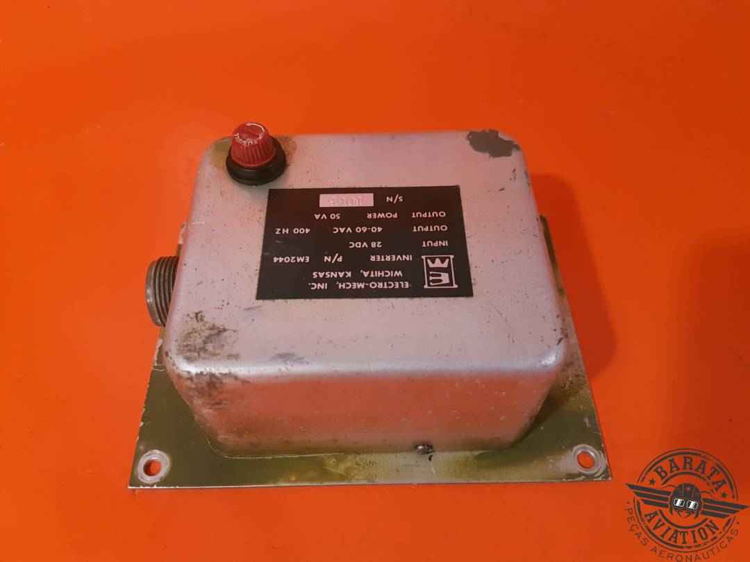 EM2044 ELECTRO MECH INVERTER INPUT 28 VDC/OUTPUT 40-60VAC 400 HZ