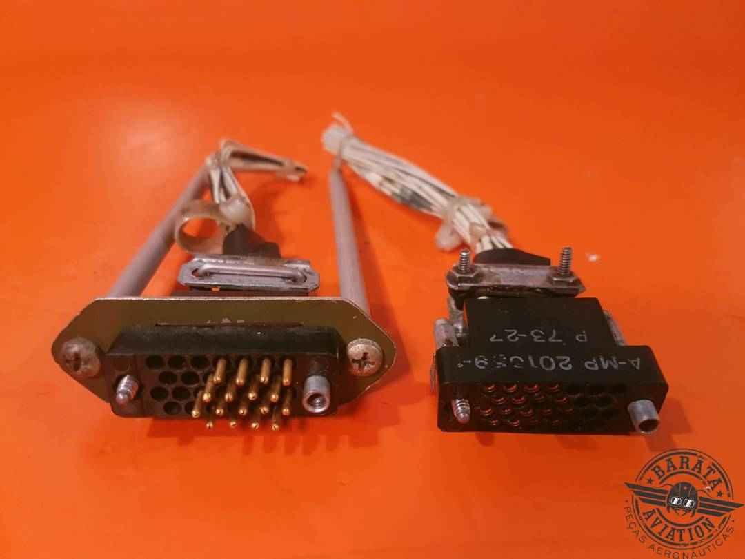 201359-1 CONNECTOR ASSY PIN AND PLUG W/ SUPPORT AND WIRING