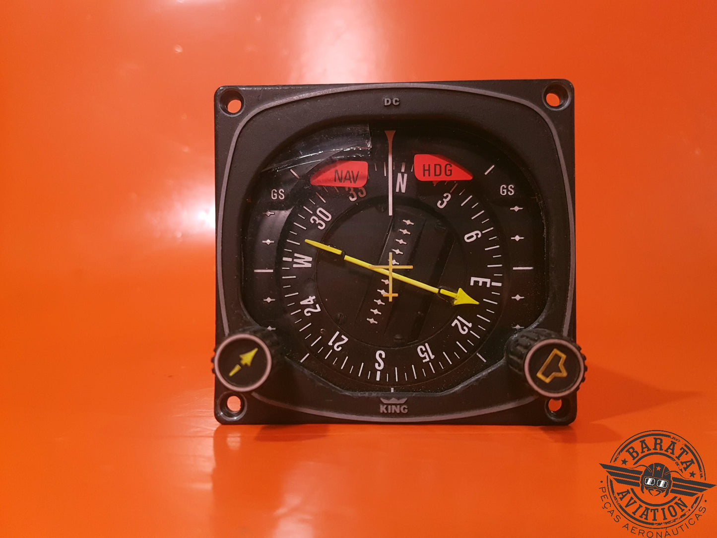 066-3046-01 BENDIX KI 525A PICTORIAL NAVIGATION INDICATOR 14/28 VDC 