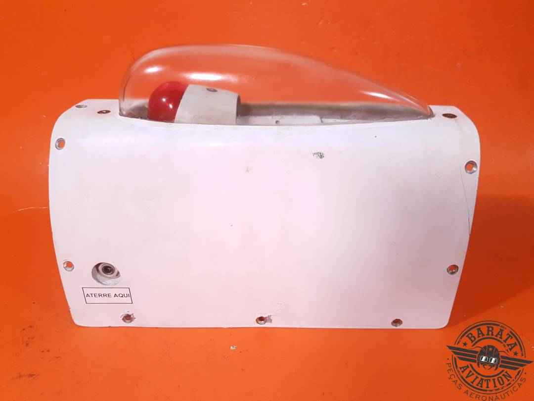 30-1055-2 Grimes Red Light Assy L/H Wing Strobe - W/ Cowl