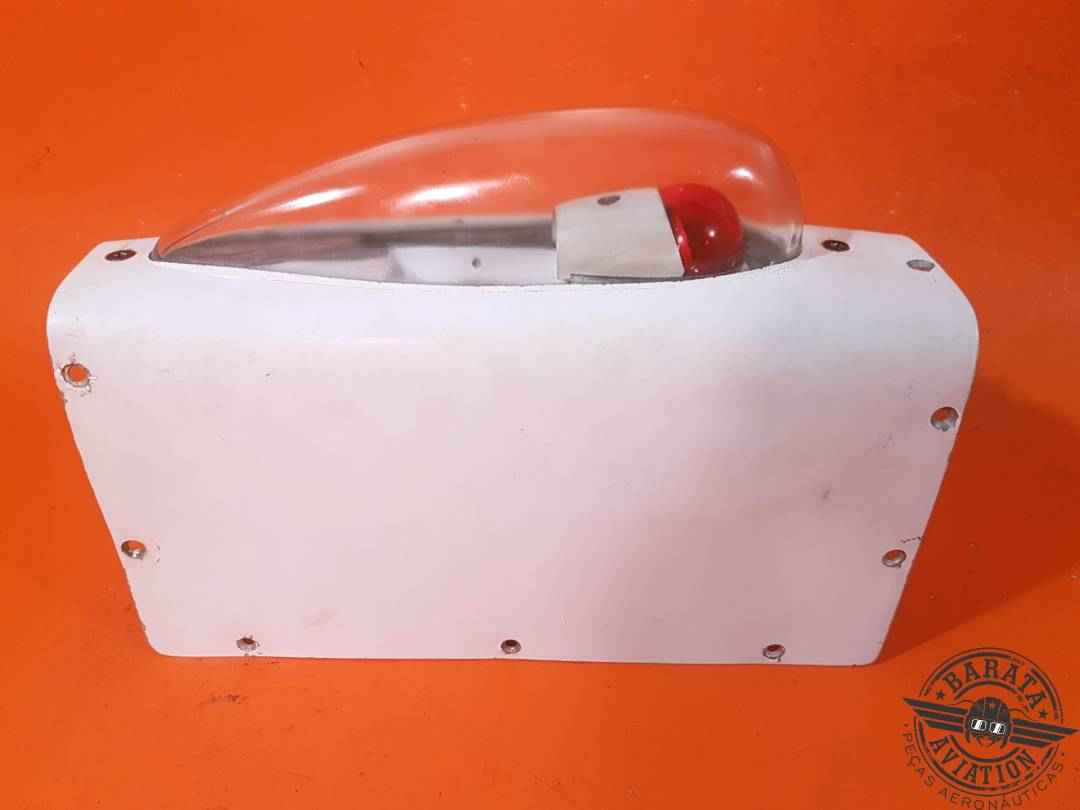 30-1055-2 Grimes Red Light Assy L/H Wing Strobe - W/ Cowl