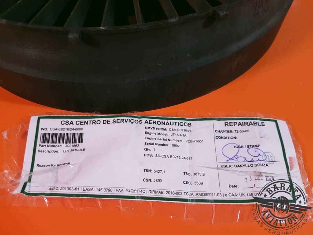 3021553 Vane Ring Low Turbine