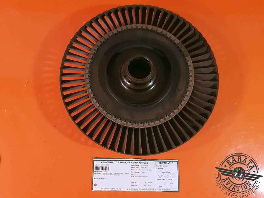 3022722 Second-Stage Low Pressure Turbine Disk Balancing Assembly