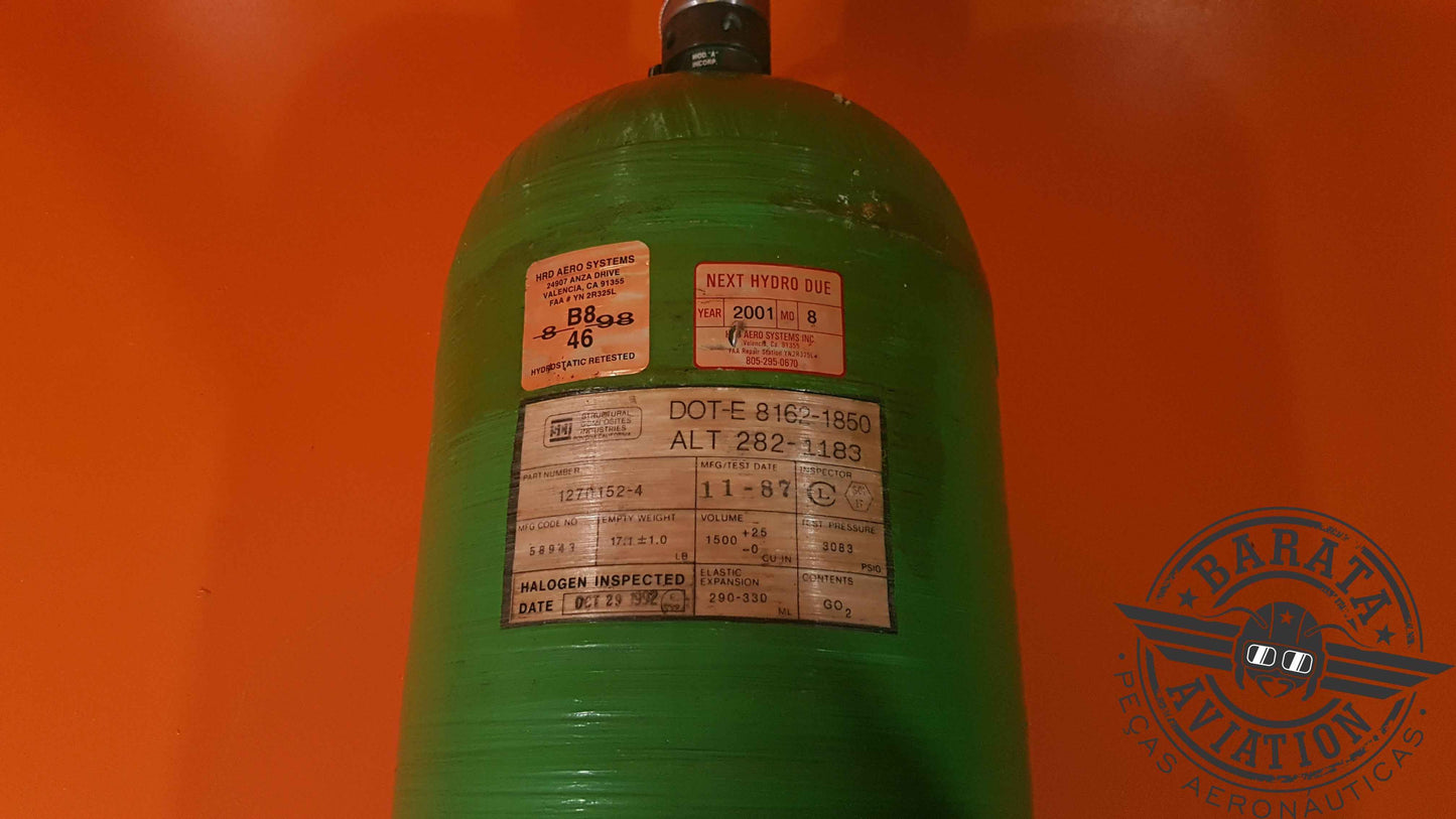 176250-115  Puritan Oxygen Cylinder Assembly