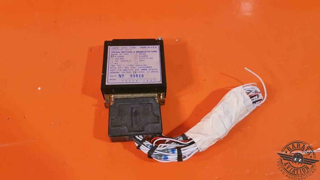 AK-950-KLN90B Ameri-King GPS Nav Switching and Annunciator Panel - 28 v - w/ connector 