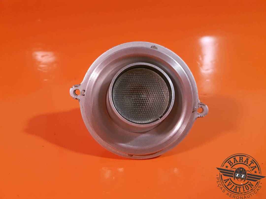 2510 Wemac Overhead Light Assembly - With Small Crack