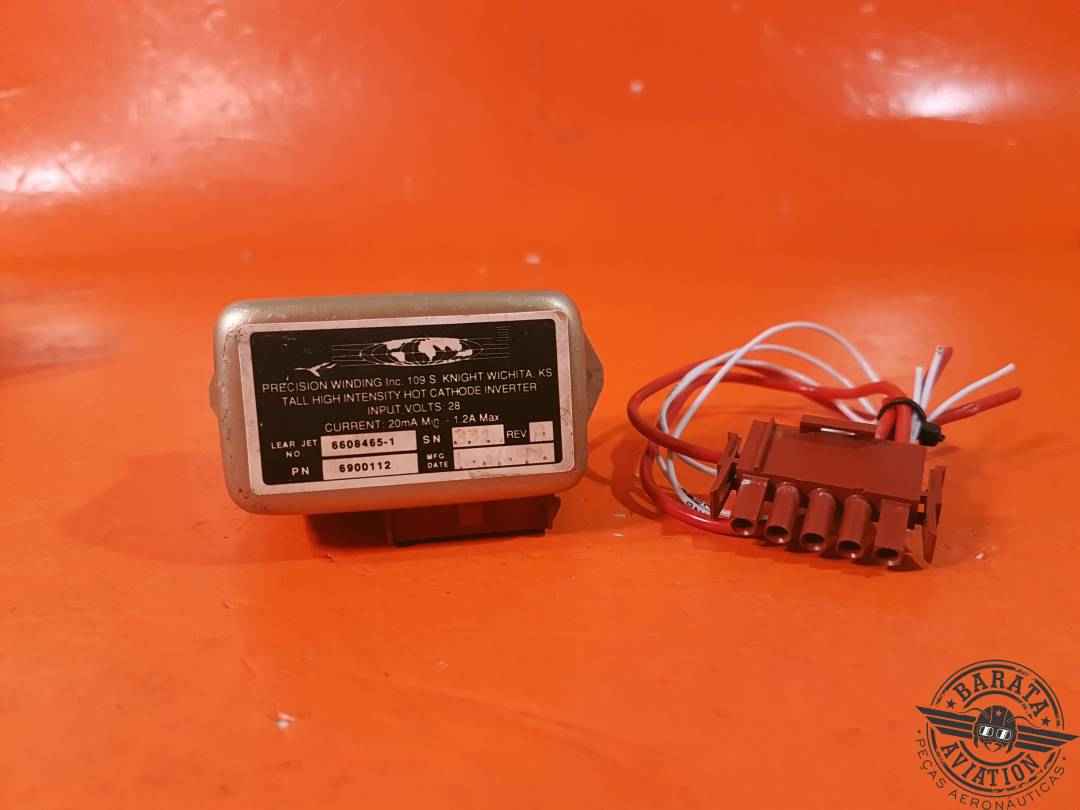 6900112 Precision Winding Cathode Inverter- 28 vdc - W/ Connector