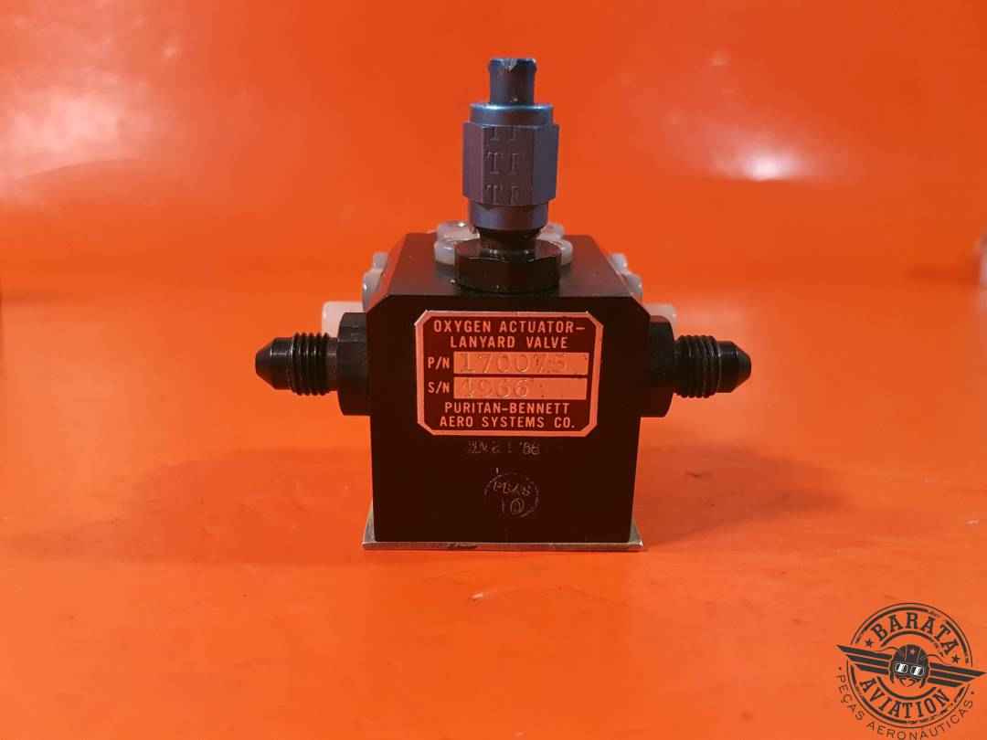 170075 Puritan Bennett - Oxygen Actuator Lanyard Valve