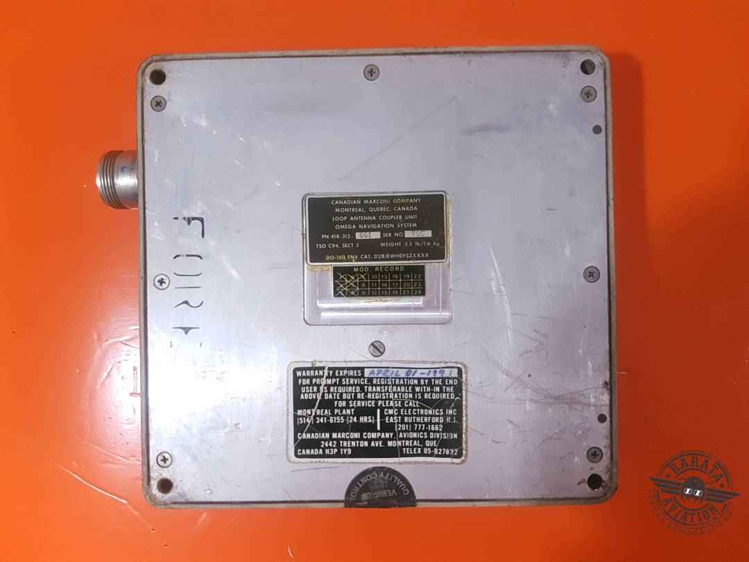 418-312-001 Loop Antenna Coupler Unit