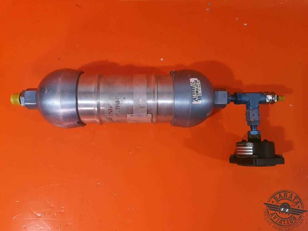 60001-3 Teledyne Hydraulic Accumulator Assembly - PSI: 3000