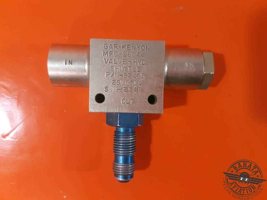 2SV0614 Gar-Kenyon Hydraulic Shuttle Valve Assy