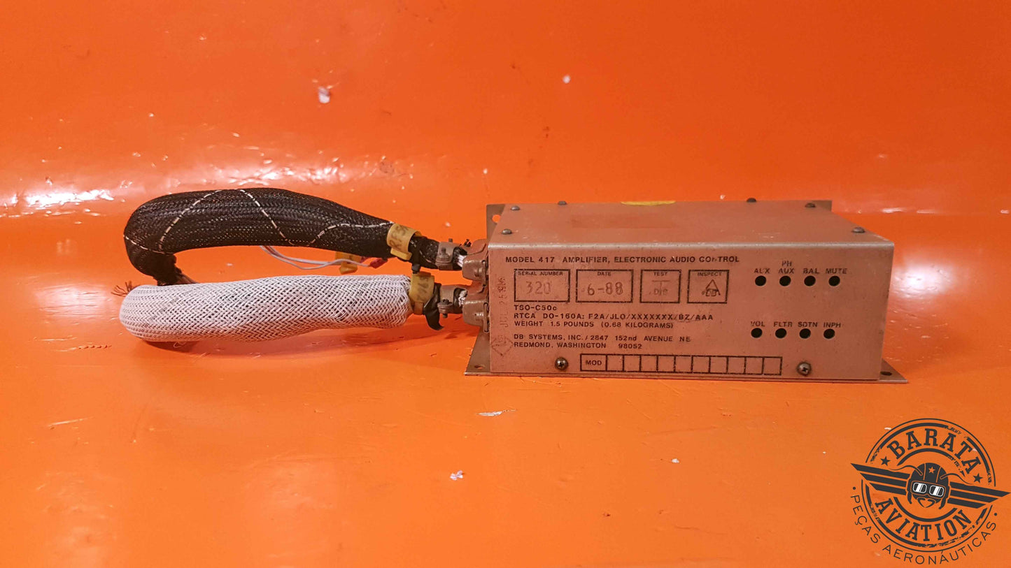 417 DB Systems Electronic Audio Control Amplifier