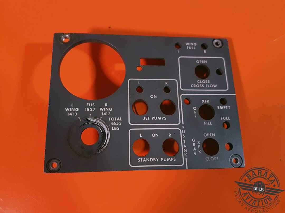 7608005-2 Gates Learjet Panel Assy - 5V - With Small Crack