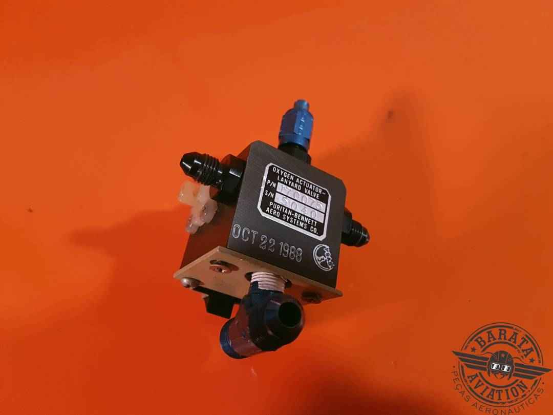 170075 Puritan - Oxygen Actuator Lanyard Valve Assy