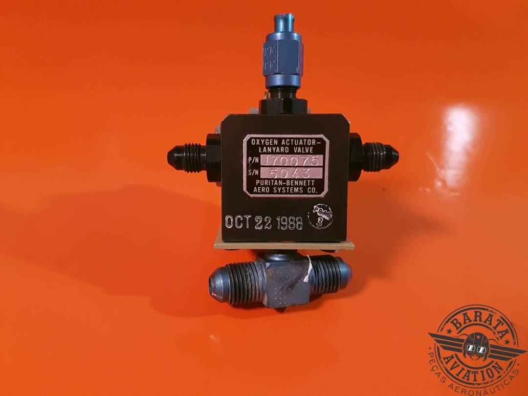 170075 Puritan Valve Assy- Oxygen Actuator Lanyard