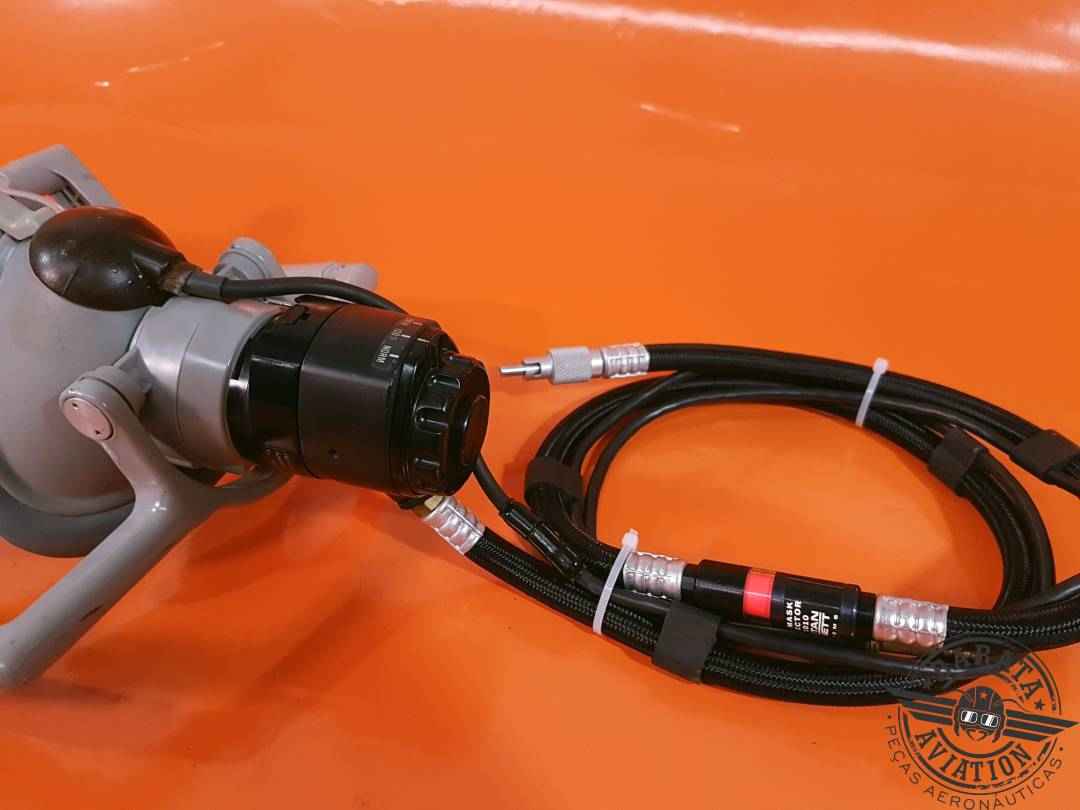 112145-A Puritan Mask Oxygen Regulator & Detector Assembly