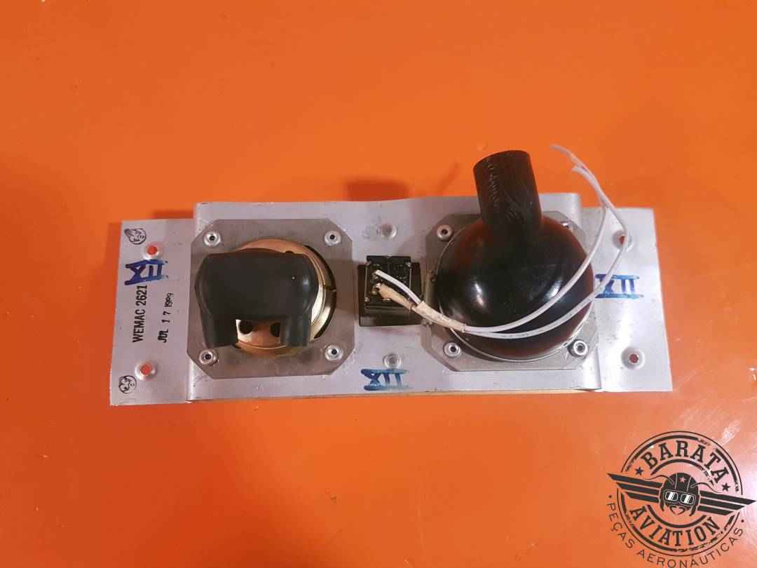 2621 Wemac Overhead Light & AC Vent - w/ Mounting Bracket 