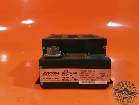 494600-0010 Avicom Power Supply