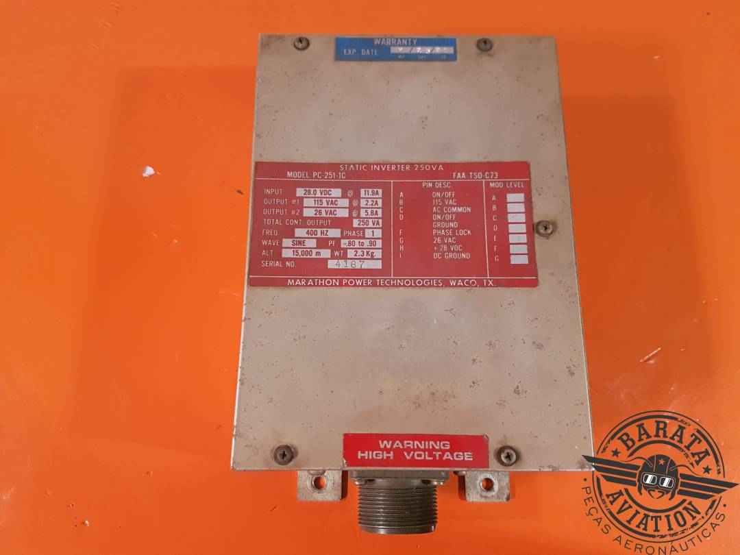 PC-251-1C Marathon - Static Inverter- 250 VA