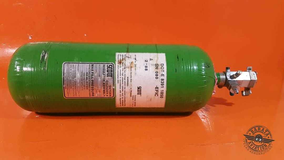 895-01040 Scott Oxygen Cylinder Assy