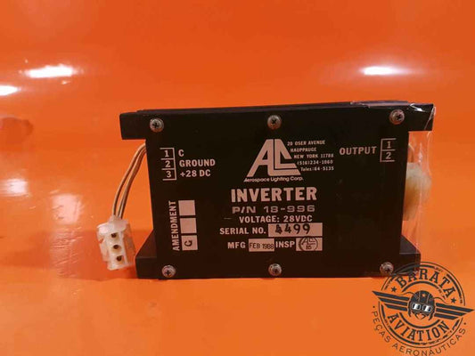 18-996 Aerospace Lighting Inverter - 28 vdc - w/ Connector 