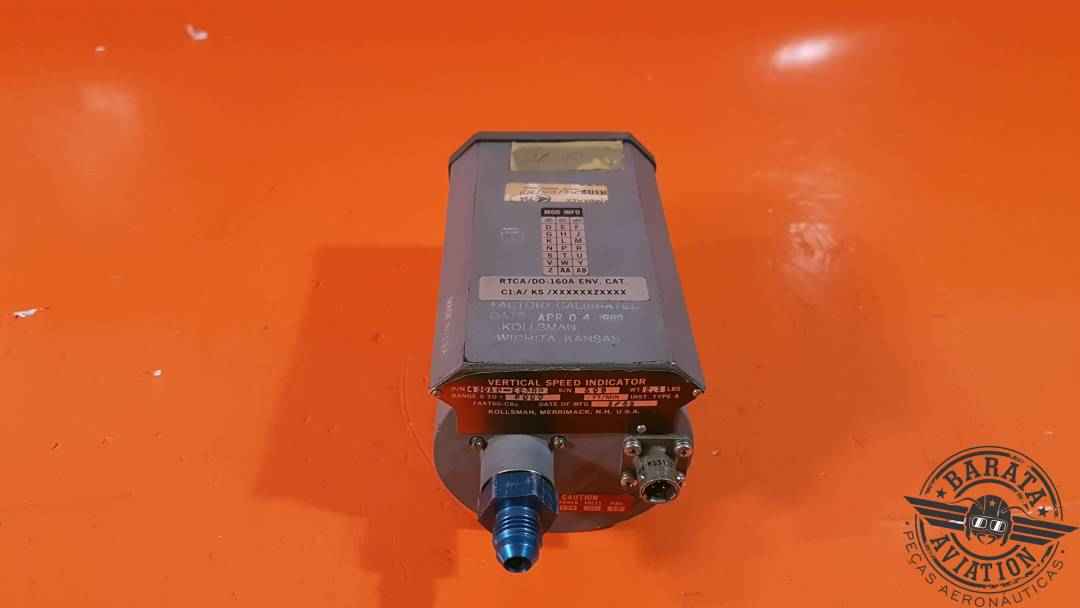 43010-E2300 Kollsman Vertical Speed Indicator - Range: 0 to 6000 ft/min