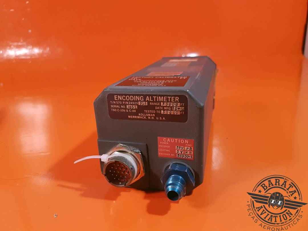 24929-951 Kollsman Encoding Altimeter - 28 v - Range: 35000 Ft 