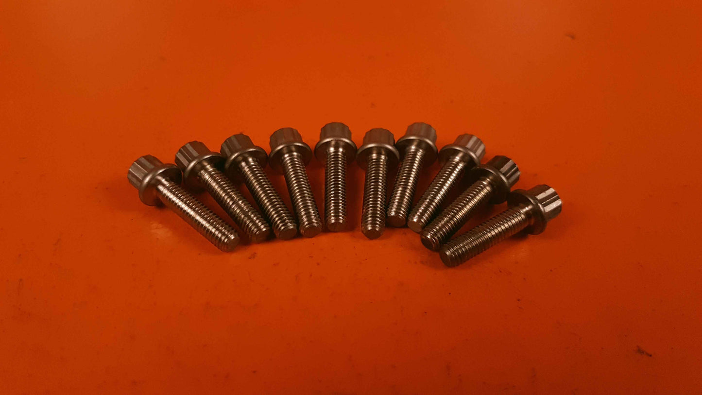 MS9556-10 Pratt & Whitney Kit of 10 Bolts Machine Hex