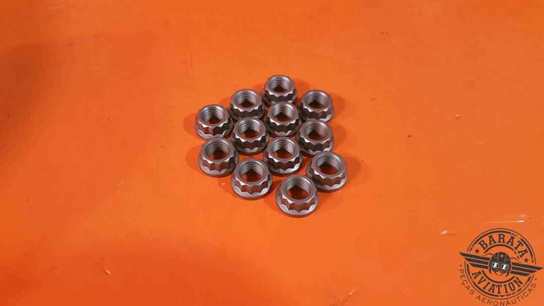 654487 Continental Nut Connecting Rod - Kit Com 12 Unidades - Novo