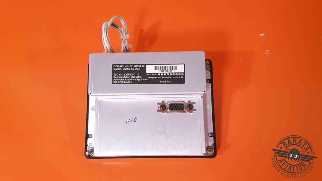 011-01054-10 Garmin GCU-475 FMS Controller- 14/28 vdc - W/ Connector 