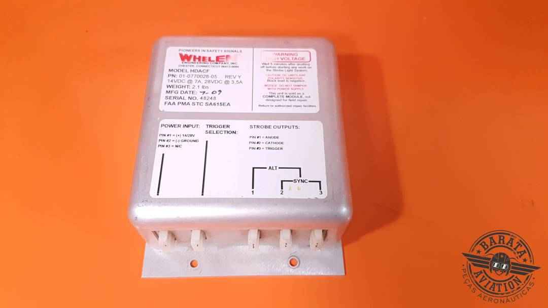 01-0770028-05 Whelen HDACF Power Supply - 14/28 vdc