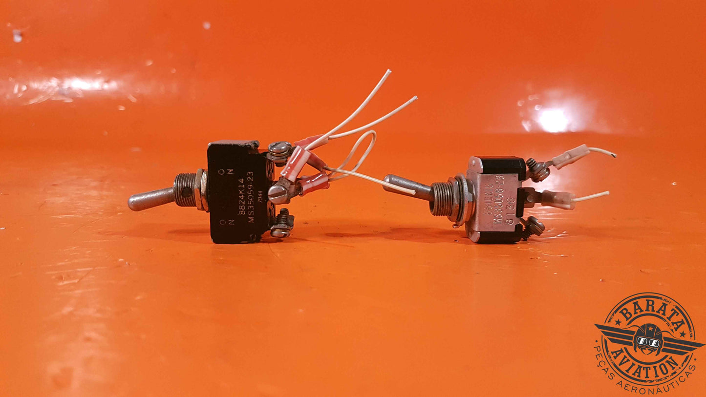 Kit of 2 Toggle Switches - 2 Positions